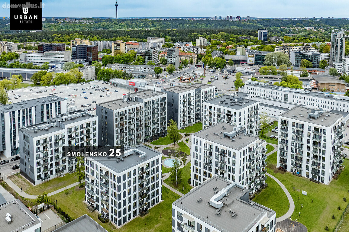 Parduodamas 3 kambarių butas Vilniuje, Naujamiestyje, Smolensko g.