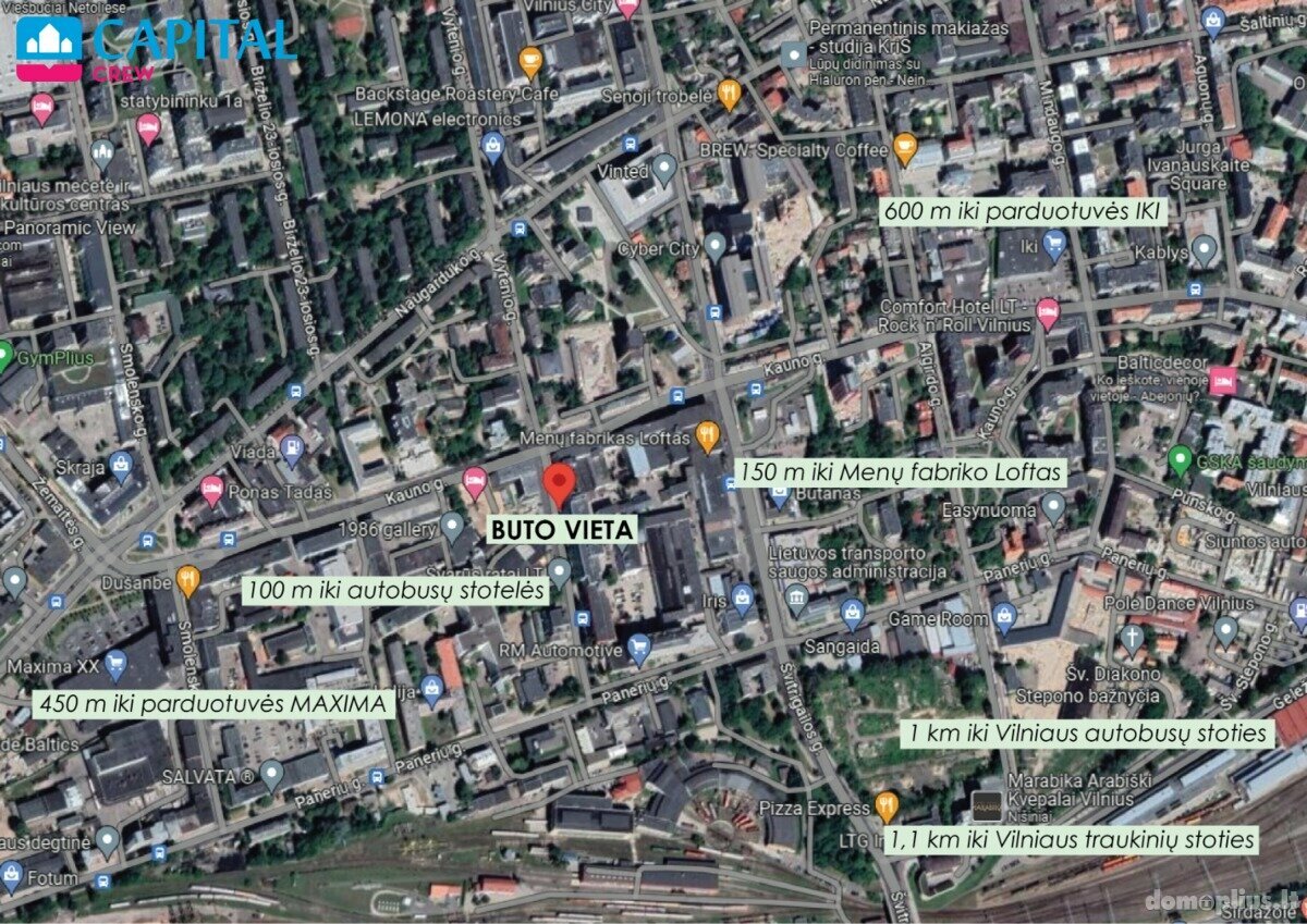 Parduodamas 2 kambarių butas Vilniuje, Naujamiestyje, Vytenio g.