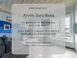 Parduodamas 1 kambario butas Vilniuje, Baltupiuose, Jurgio Lebedžio g.