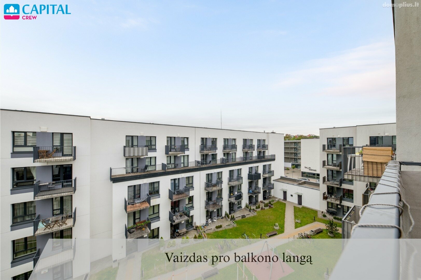 Parduodamas 1 kambario butas Vilniuje, Baltupiuose, Jurgio Lebedžio g.