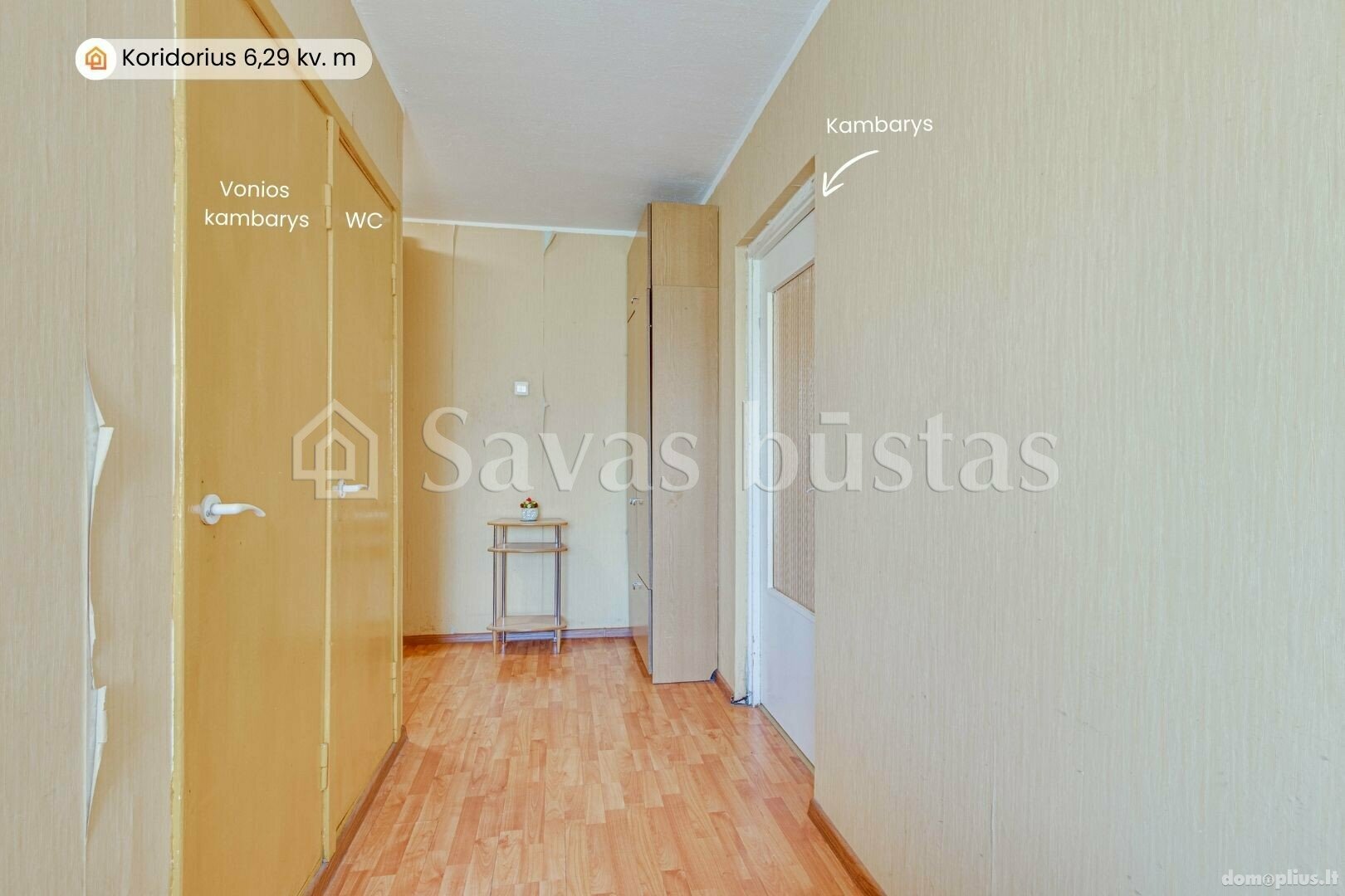 Parduodamas 1 kambario butas Šiauliuose, Dainiuose, Gegužių g.