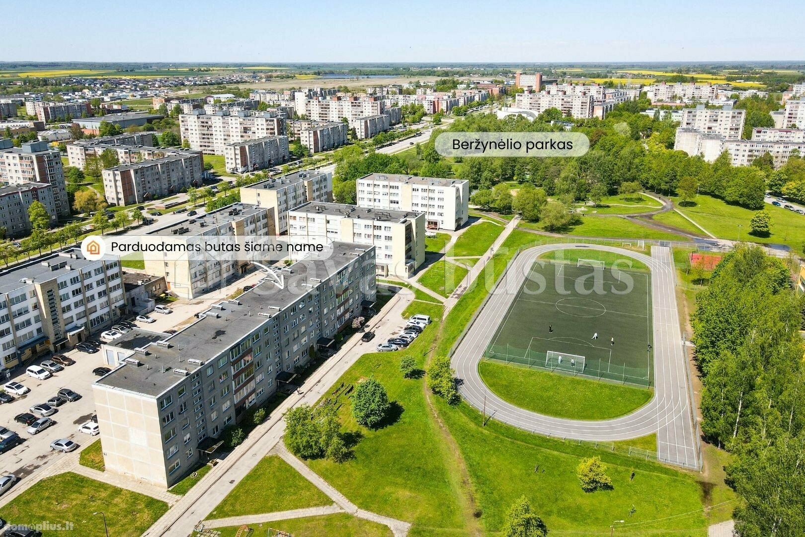 Parduodamas 1 kambario butas Šiauliuose, Dainiuose, Gegužių g.