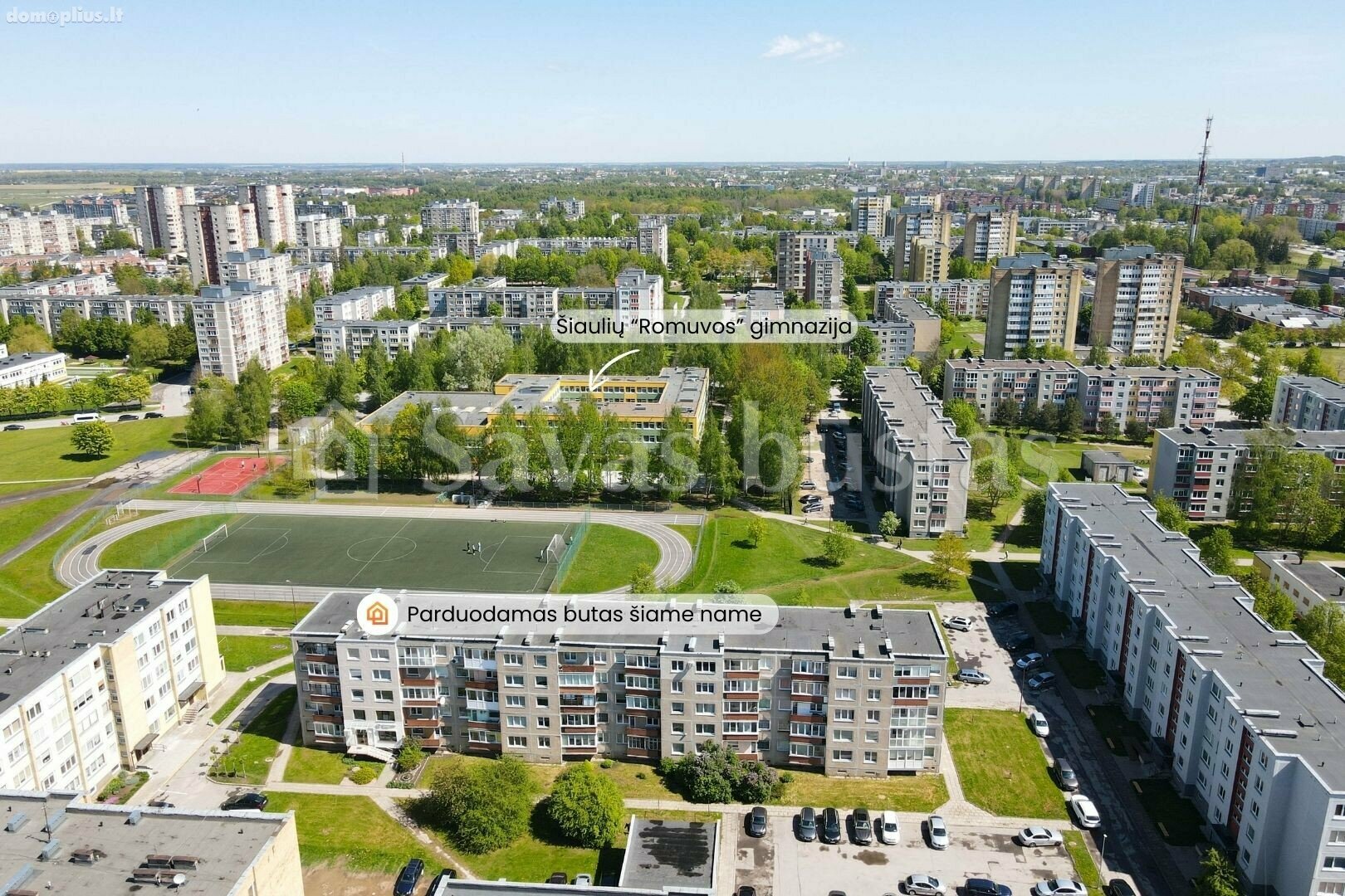 Parduodamas 1 kambario butas Šiauliuose, Dainiuose, Gegužių g.