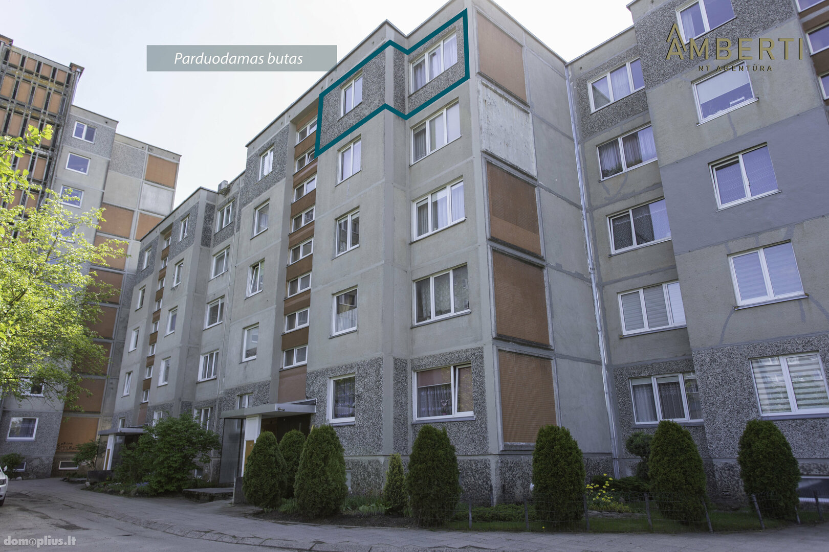 Parduodamas 2 kambarių butas Šiauliuose, Dainiuose, Gegužių g.