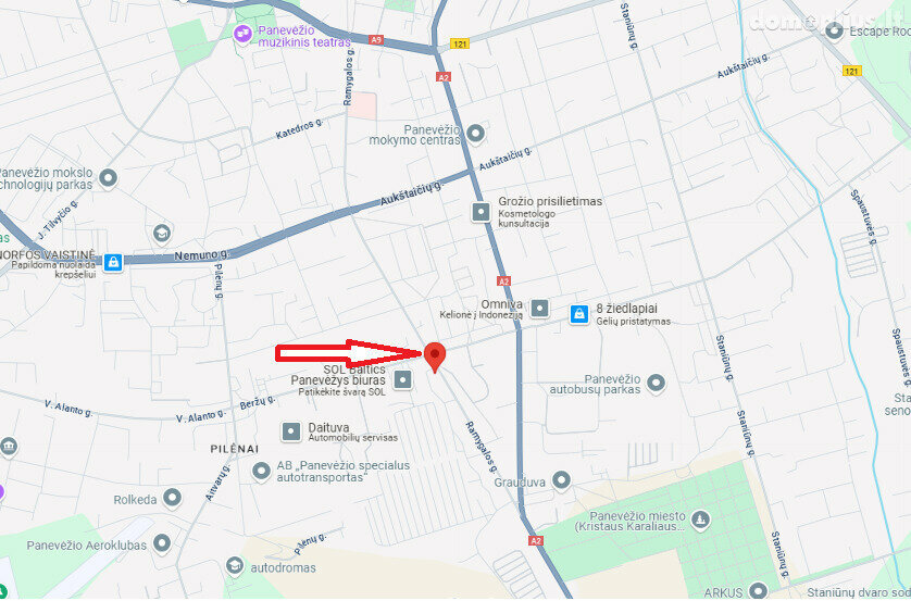 2 rooms apartment for sell Panevėžyje, Pilėnuose, Ramygalos g.