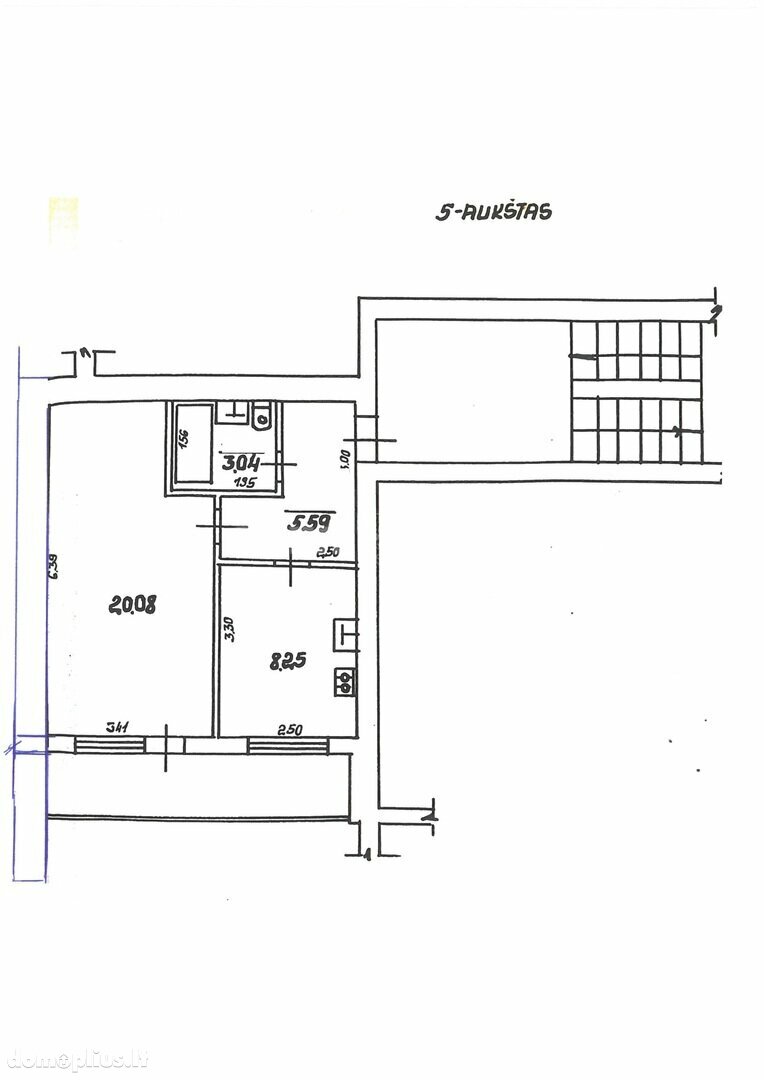 Parduodamas 1 kambario butas Panevėžyje, Žemaičiuose, Staniūnų g.