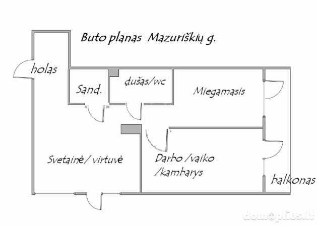 Продается 3 комнатная квартира Vilniuje, Pilaitėje, Mozūriškių g.