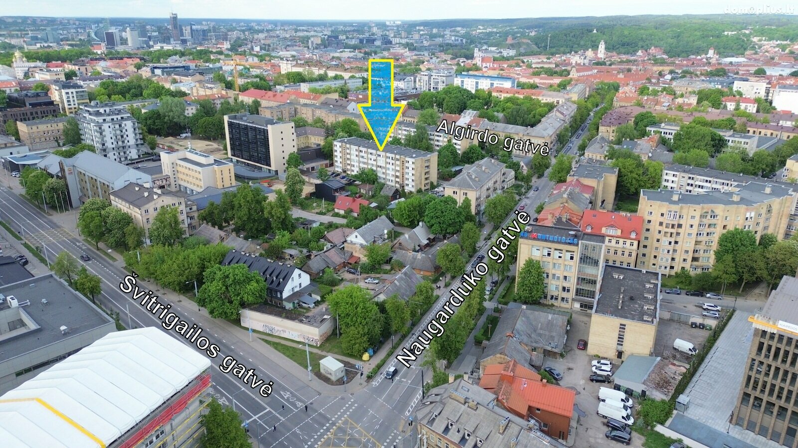 Продается 1 комнатная квартира Vilniuje, Naujamiestyje, Naugarduko g.