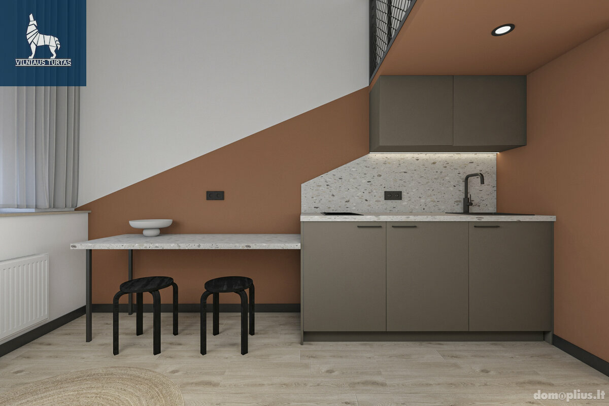 2 rooms apartment for sell Vilniuje, Naujamiestyje, Vytenio g.