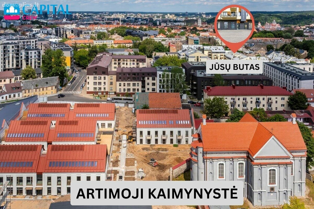 Parduodamas 3 kambarių butas Vilniuje, Senamiestyje, Šv. Stepono g.
