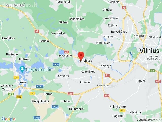 2 kambarių buto nuoma Vilniuje, Grigiškėse
