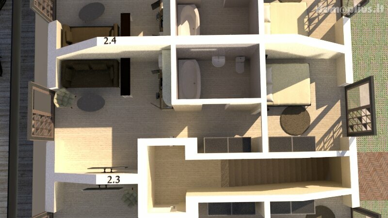 2 rooms apartment for sell Neringoje, Preila-Pervalkoje, Nidos-Smiltynės pl.
