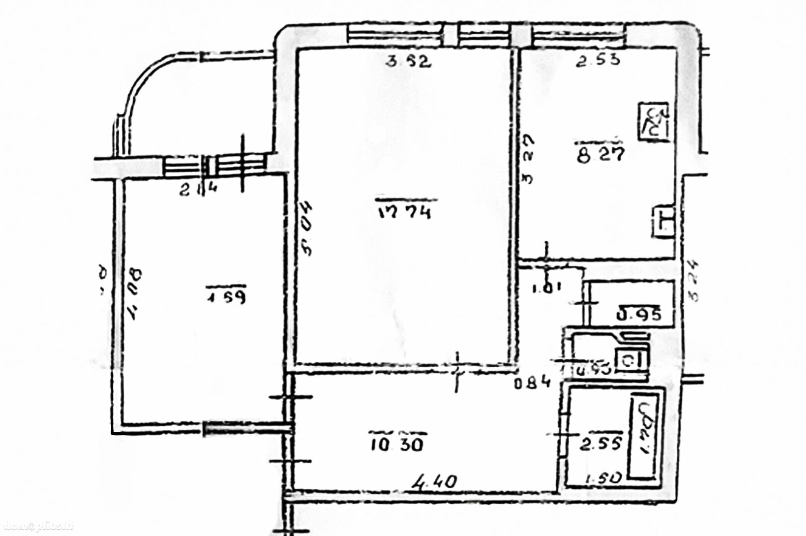 Продается 2 комнатная квартира Vilniuje, Pašilaičiuose, Pašilaičių g.