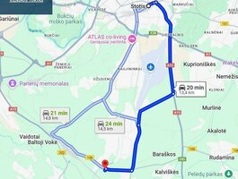 Parduodamas 2 kambarių butas Vilniaus rajono sav., Juodšiliuose