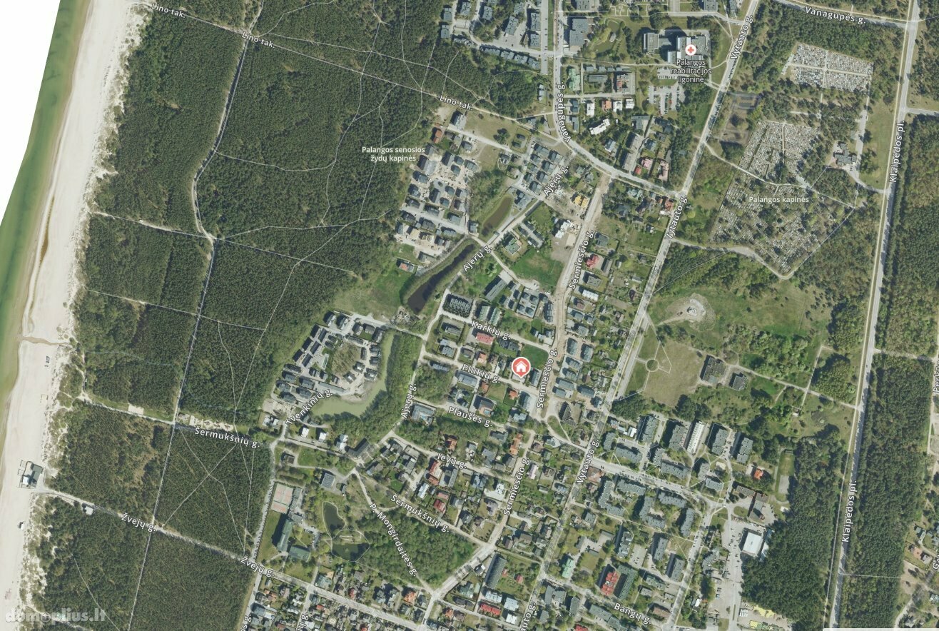 Parduodamas 2 kambarių butas Palangoje, Plukių g.