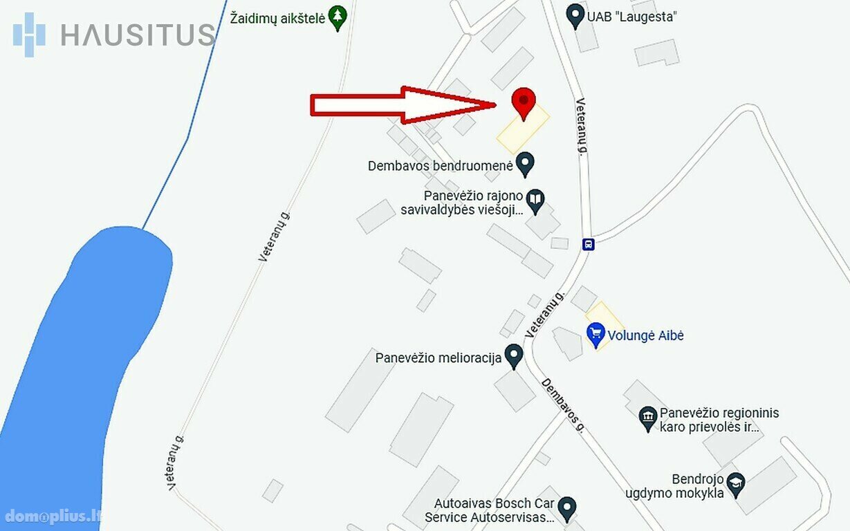 Parduodamas 2 kambarių butas Panevėžio rajono sav., Dembavoje, Veteranų g.
