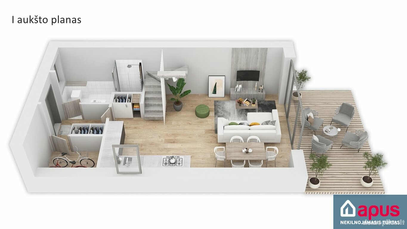 Продается 4 комнатная квартира Vilniuje, Pilaitėje, Vorupės g.