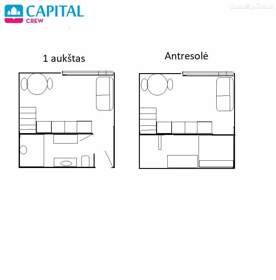 Parduodamas 2 kambarių butas Vilniuje, Naujamiestyje, T. Ševčenkos g.
