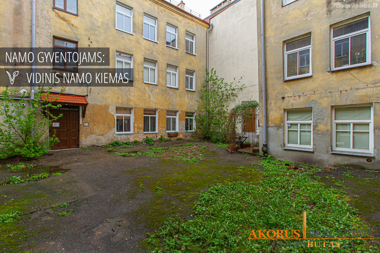 Parduodamas 2 kambarių butas Vilniuje, Užupyje, Užupio g.