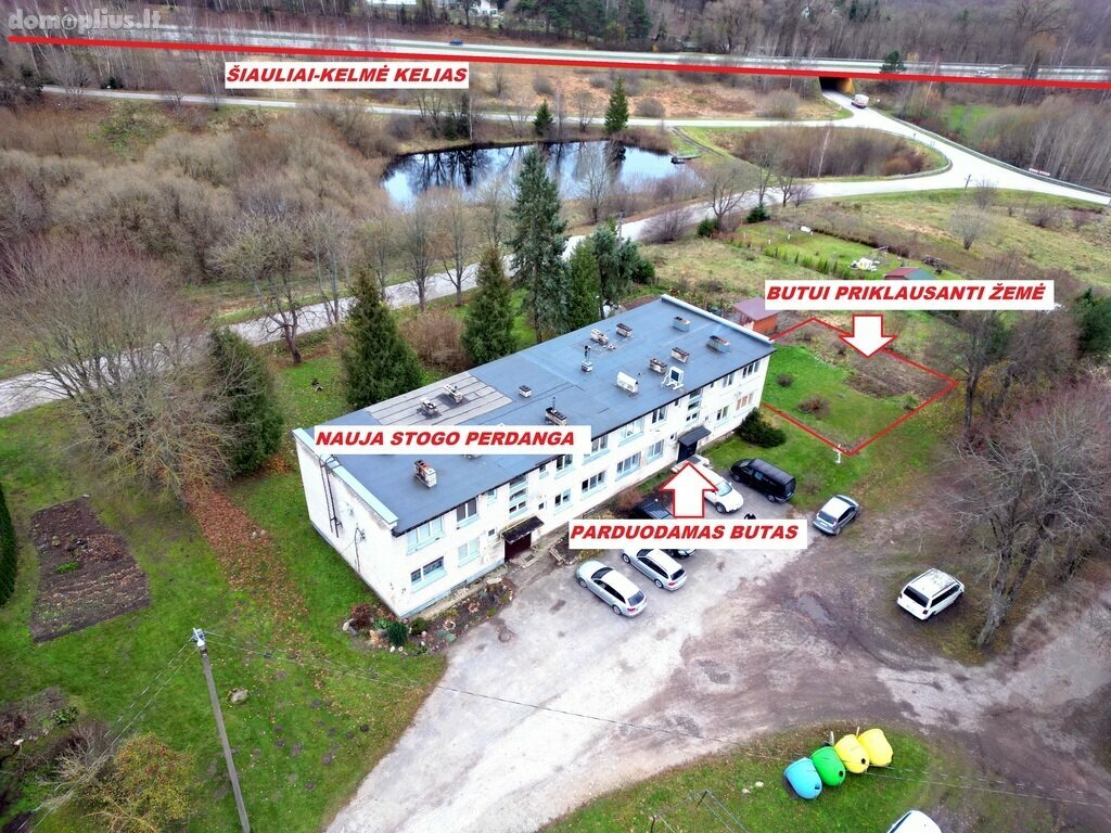 Продается 2 комнатная квартира Šiaulių rajono sav., Bubiuose, Dubysos g.