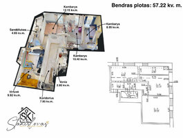 3 rooms apartment for sell Šilutės rajono sav., Šilutėje, Turgaus g.