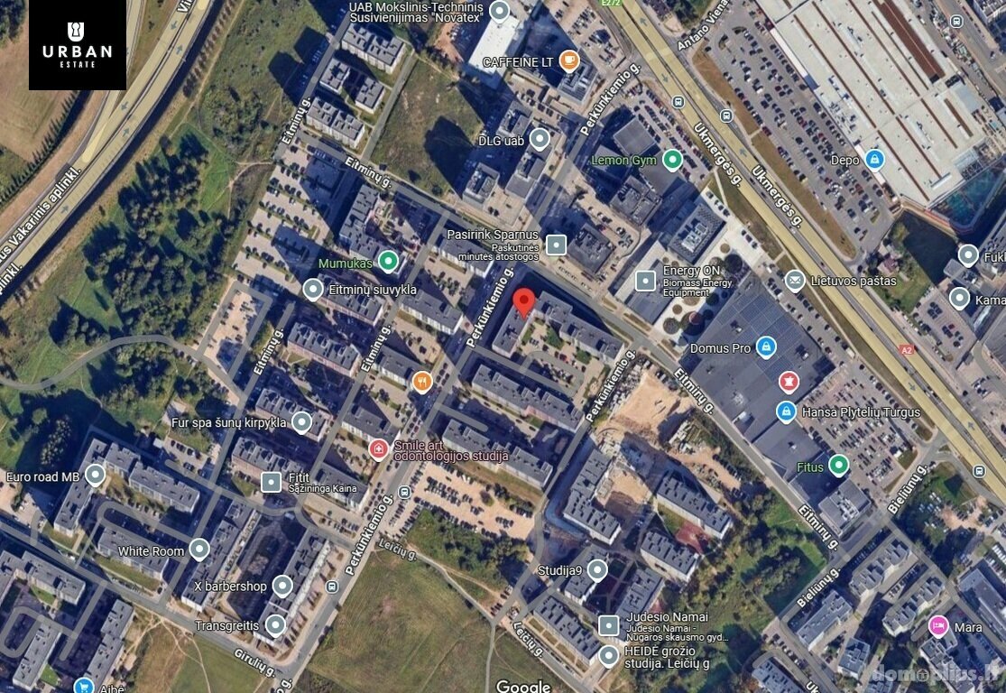 Parduodamas 2 kambarių butas Vilniuje, Pašilaičiuose, Perkūnkiemio g.