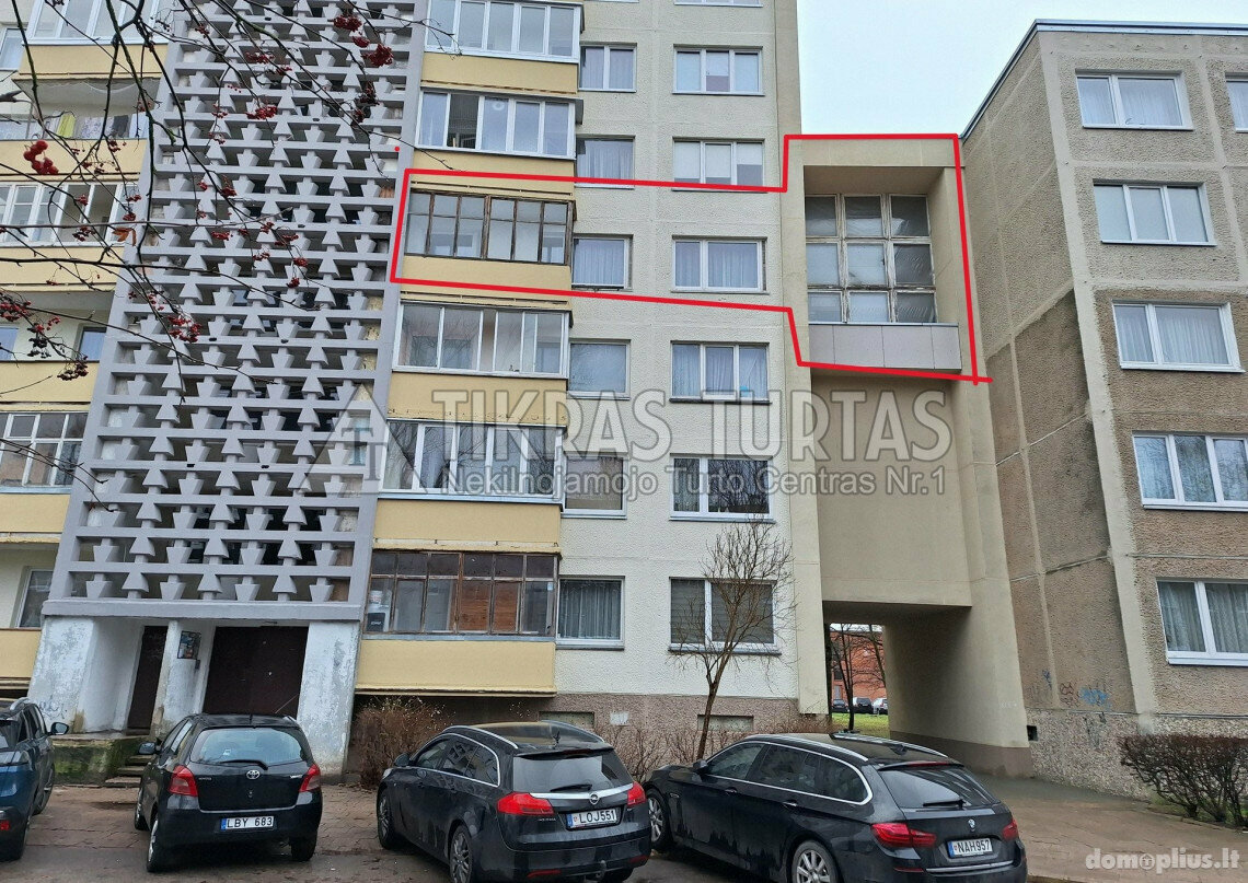 Parduodamas 4 kambarių butas Klaipėdoje, Naujakiemyje, Naujakiemio g.