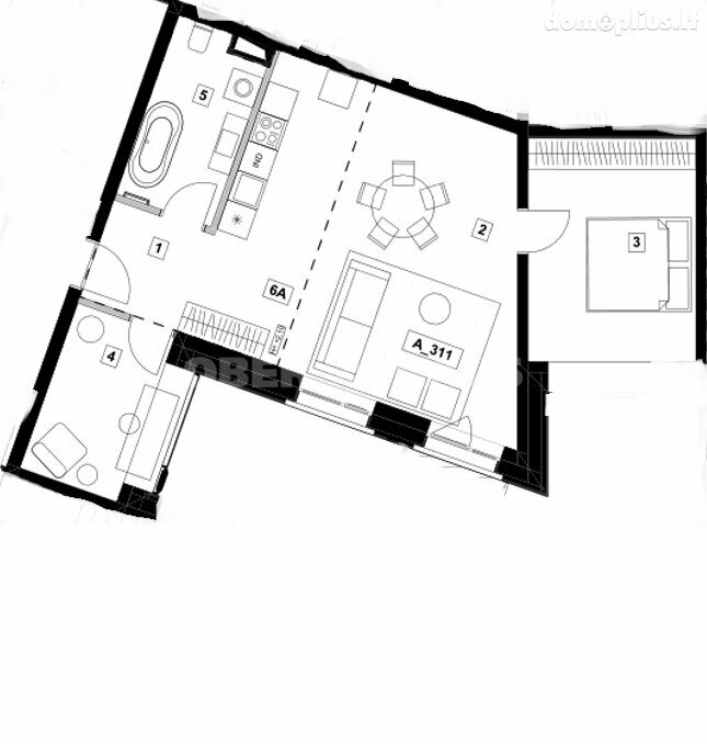 Продается 4 комнатная квартира Vilniuje, Senamiestyje