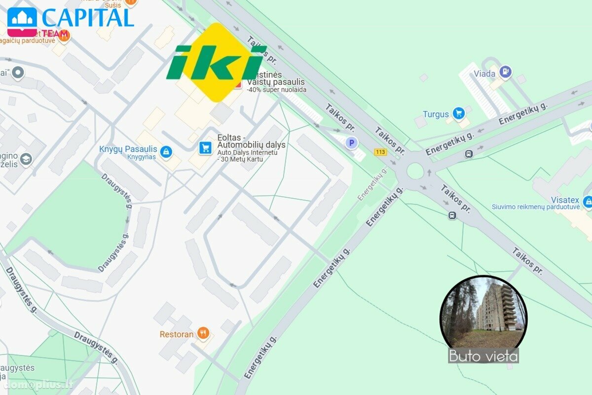 Продается 1 комнатная квартира Visagino sav., Visagine, Taikos pr.