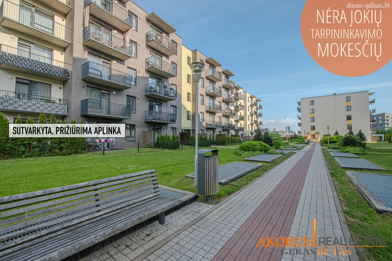 2 kambarių buto nuoma Vilniuje, Šnipiškėse, Linkmenų g.