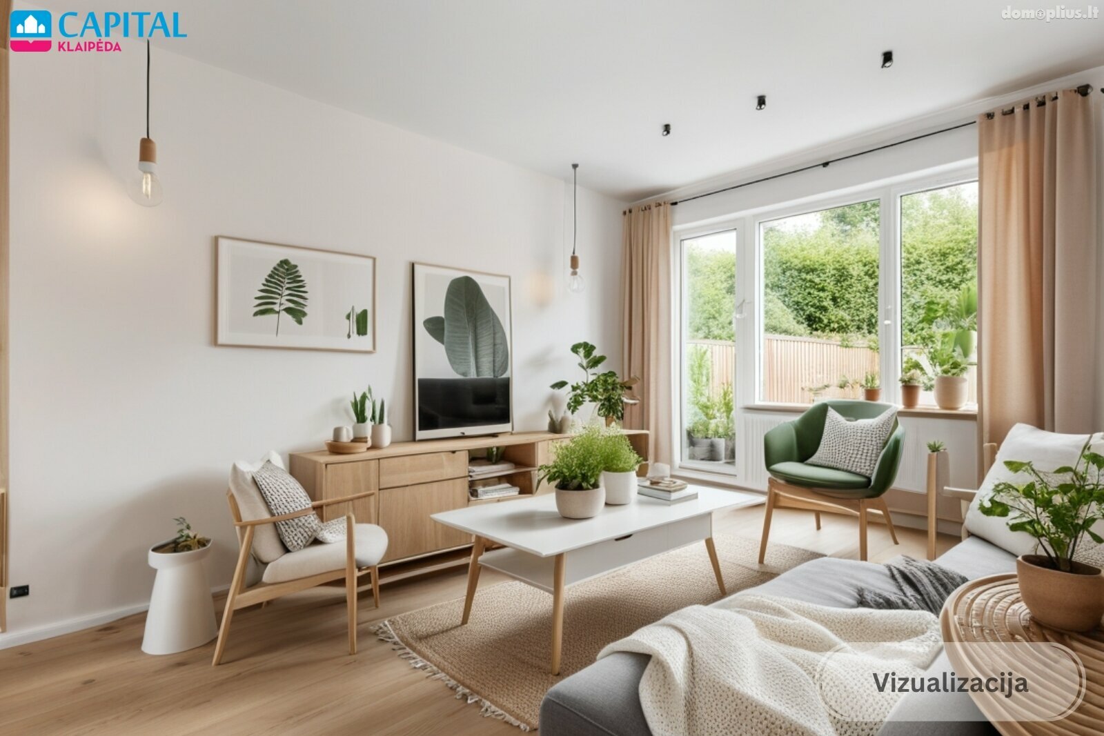 Parduodamas 3 kambarių butas Klaipėdoje, Žardininkuose, Žardininkų g.