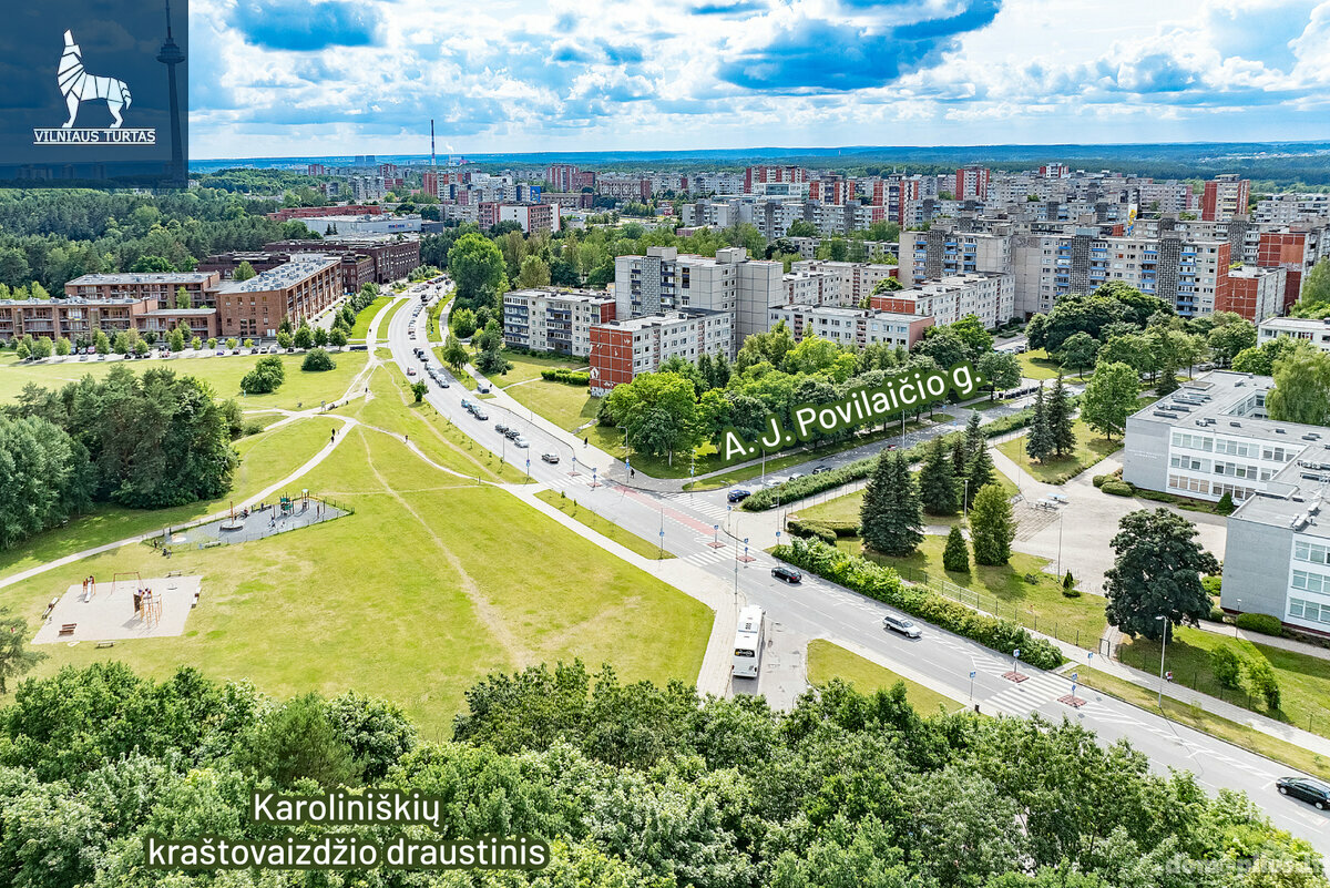 1 kambario buto nuoma Vilniuje, Karoliniškėse, Apolinaro Juozo Povilaičio g.