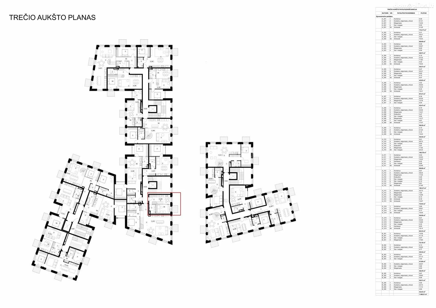 Продается 2 комнатная квартира Vilniuje, Senamiestyje, K. Vanagėlio g.