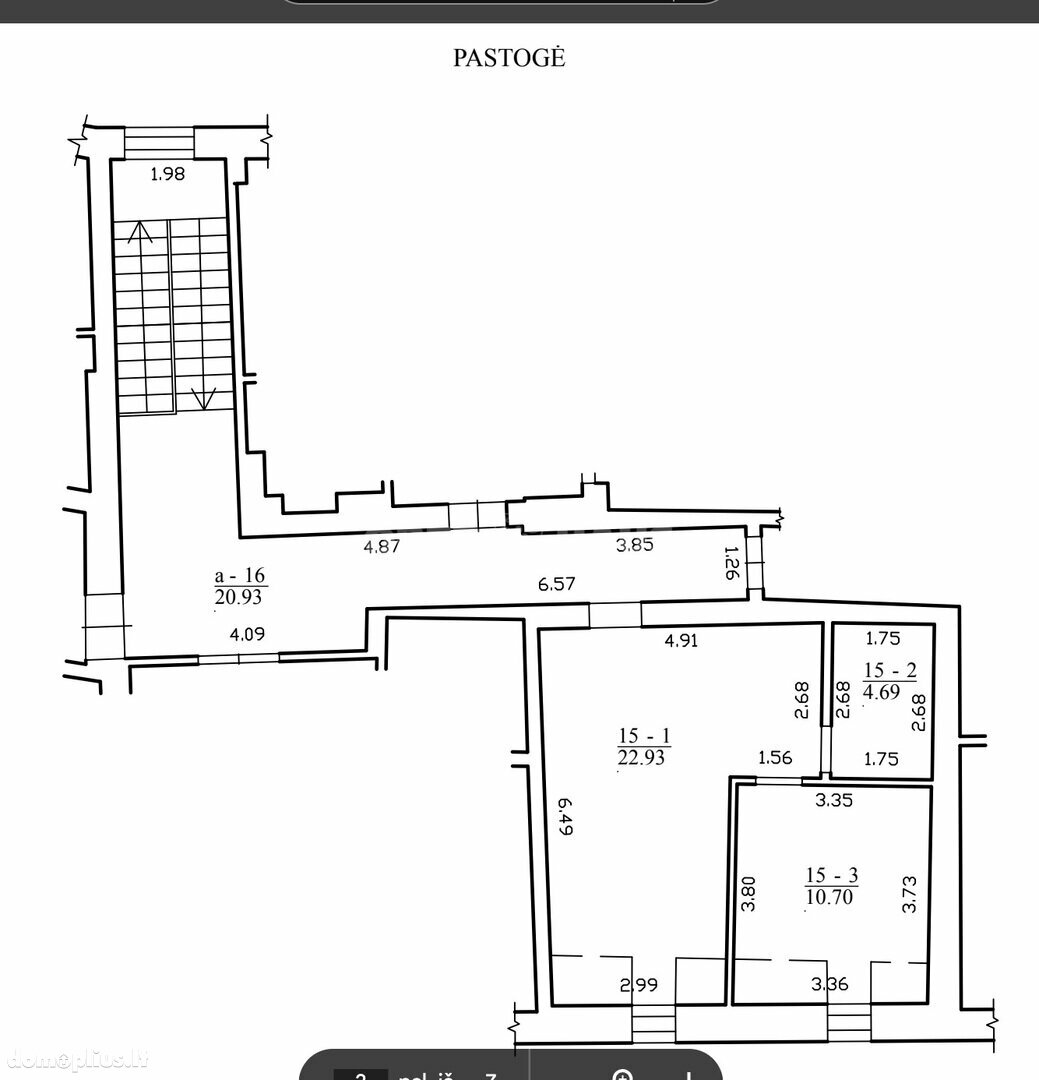 Продается 2 комнатная квартира Panevėžyje, Centre, Laisvės a.