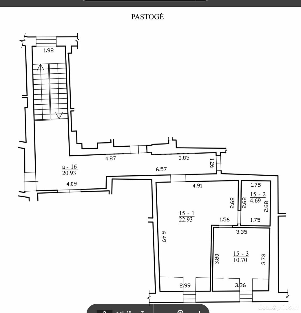 Продается 2 комнатная квартира Panevėžyje, Centre, Laisvės a.