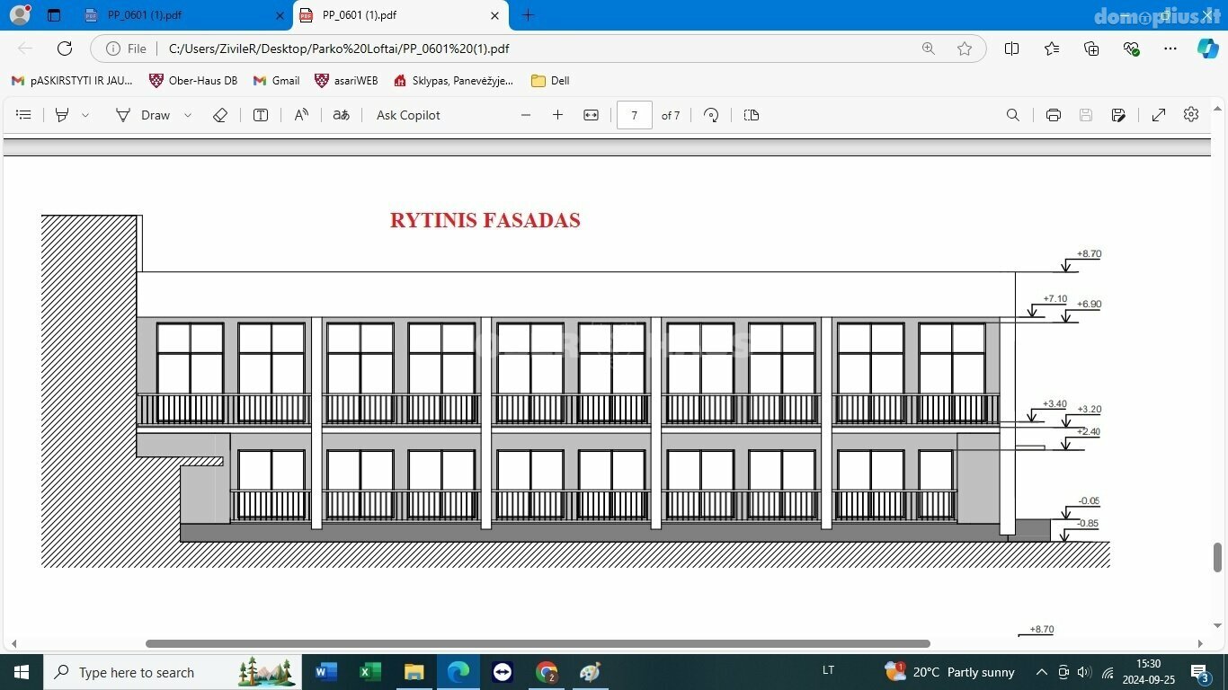 Продается 3 комнатная квартира Panevėžyje, Centre, Parko g.