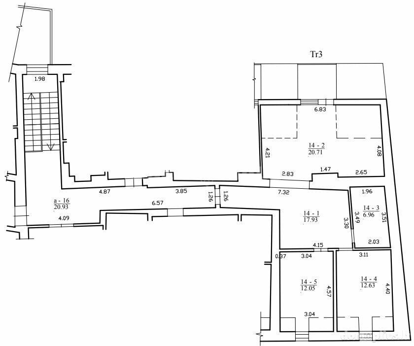 Продается 3 комнатная квартира Panevėžyje, Centre