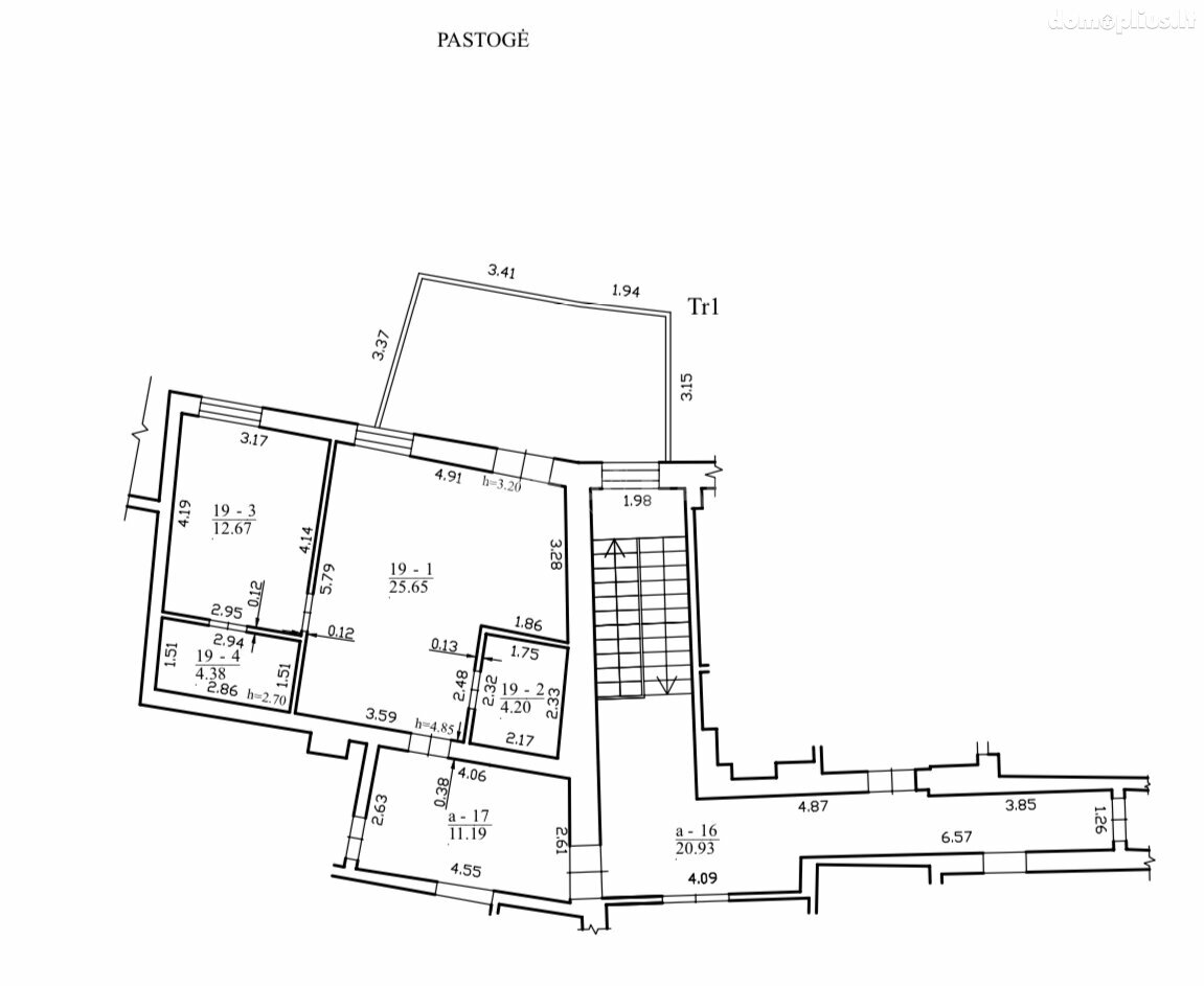 Продается 2 комнатная квартира Panevėžyje, Centre, Laisvės a.