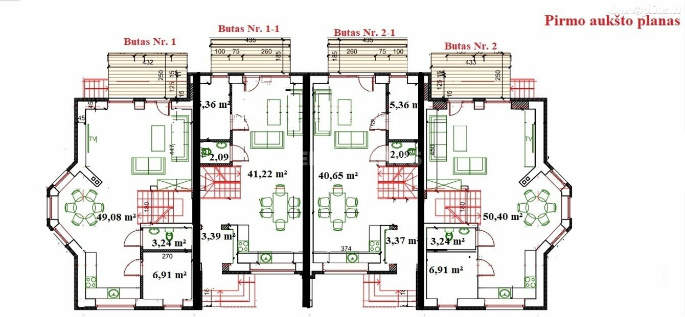 Продается 4 комнатная квартира Panevėžyje, Žemaičiuose, Velžio kel.