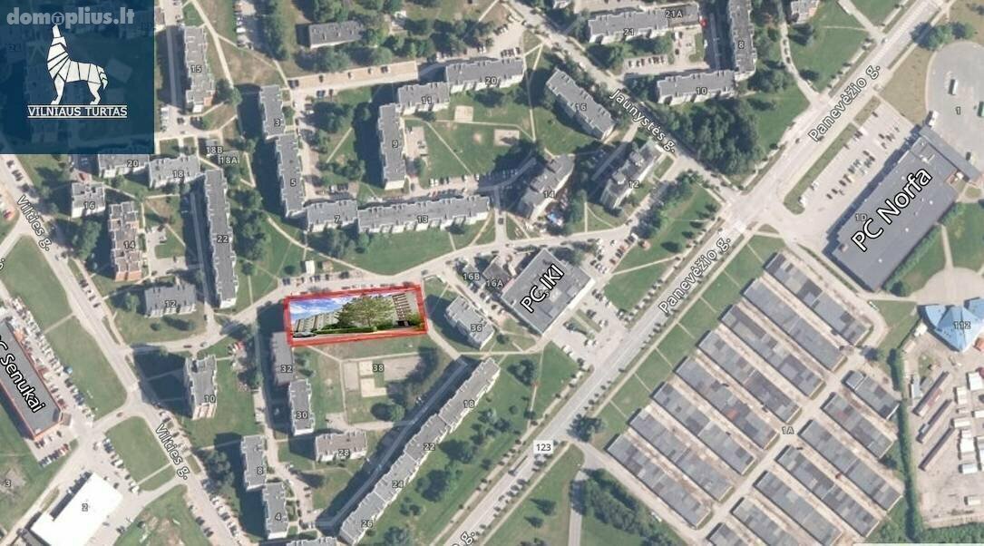 Parduodamas 2 kambarių butas Rokiškio rajono sav., Rokiškyje, Panevėžio g.