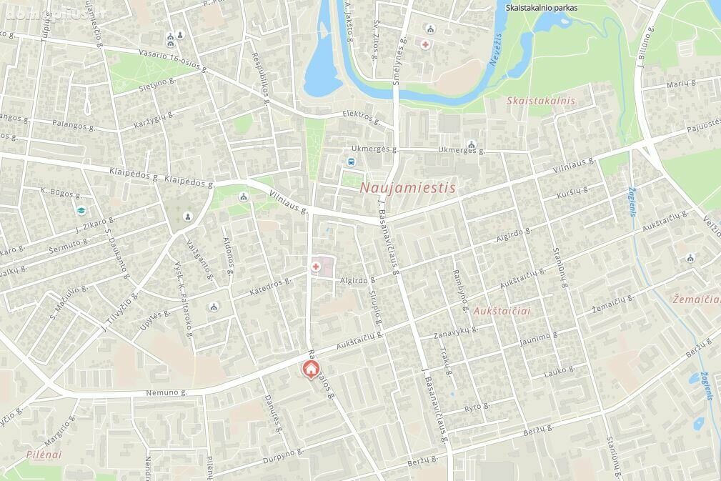 Продается 4 комнатная квартира Panevėžyje, Centre, Ramygalos g.