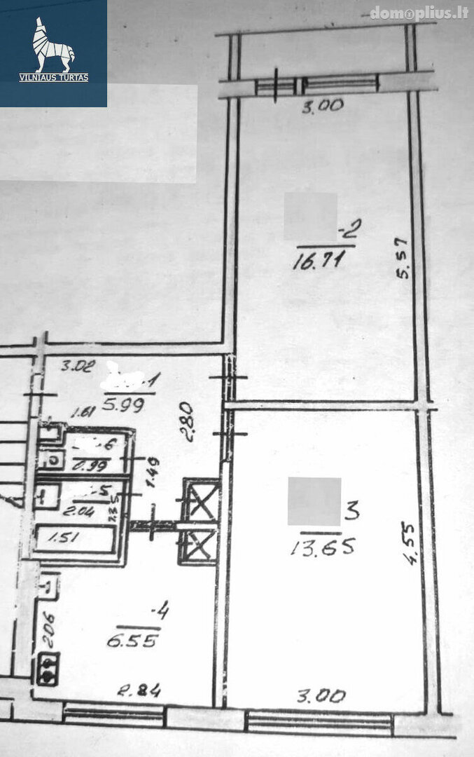 Продается 1 комнатная квартира Vilniuje, Šiaurės miestelis, Tuskulėnų g.