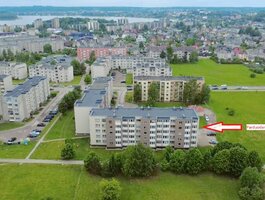 2 room apartment Telšių rajono sav., Telšiuose, Lygumų g.