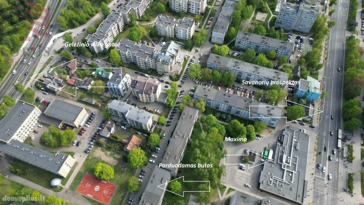 Parduodamas 3 kambarių butas Vilniuje, Naujamiestyje, Savanorių pr.