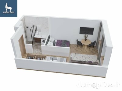 Продается 2 комнатная квартира Vilniuje, Senamiestyje, V. Šopeno g.