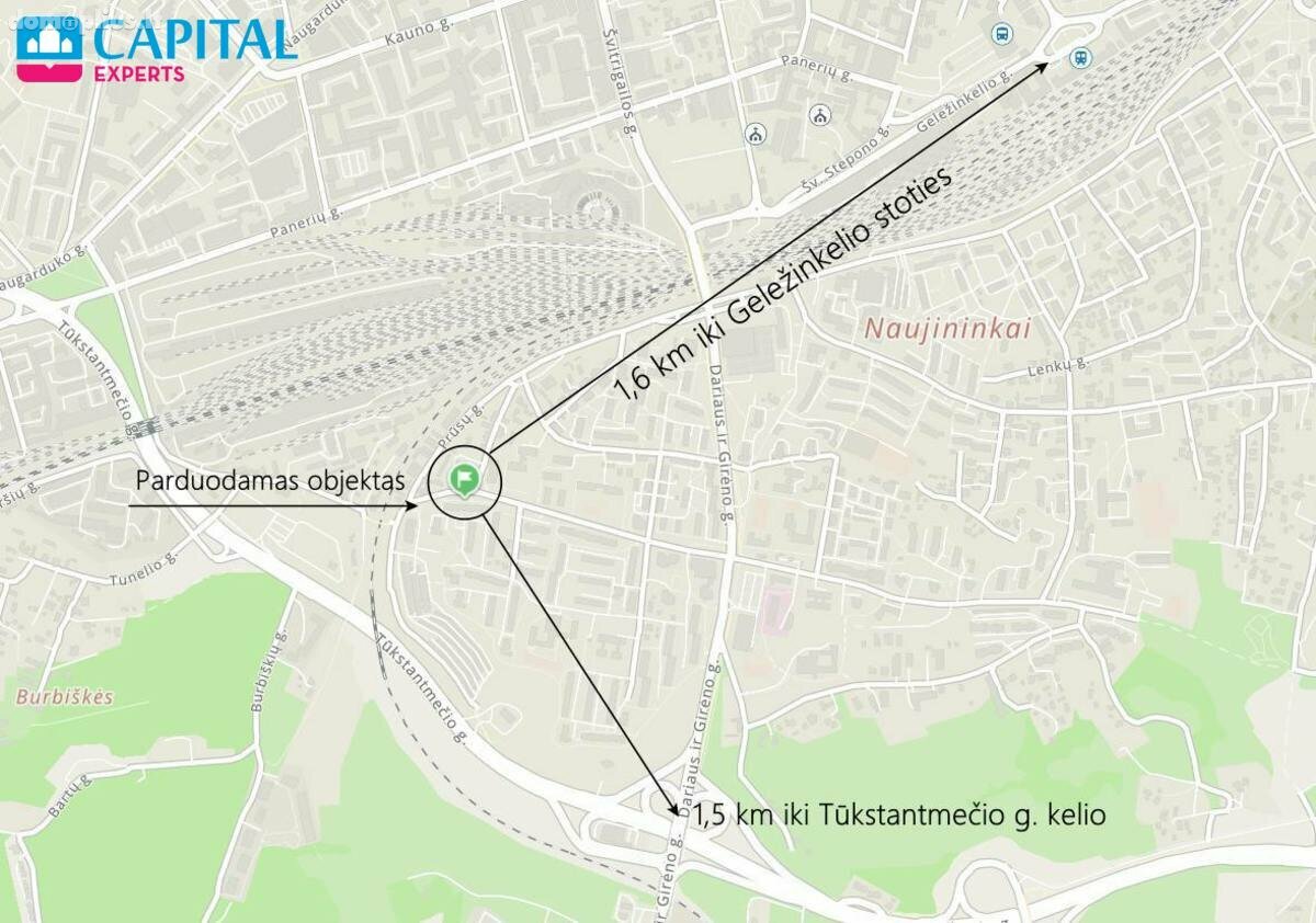 Продается 2 комнатная квартира Vilniuje, Naujininkuose, Šaltkalvių g.