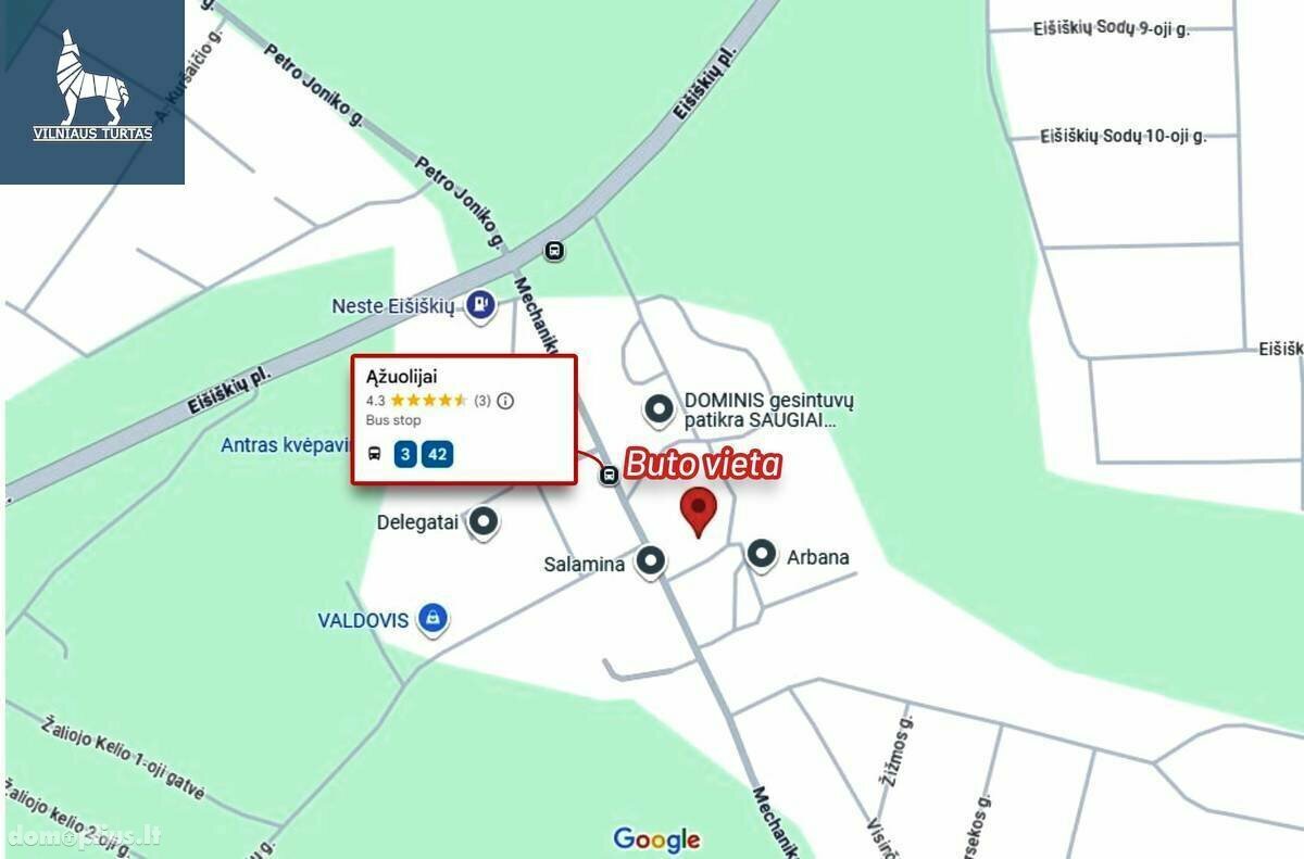 Parduodamas 1 kambario butas Vilniuje, Naujininkuose, Mechanikų g.