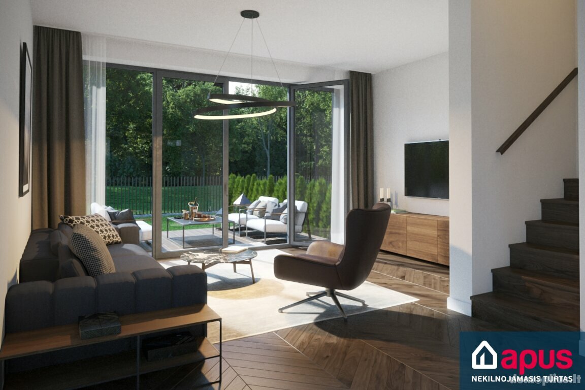 Продается 4 комнатная квартира Vilniuje, Pavilnyje, Žemoji g.