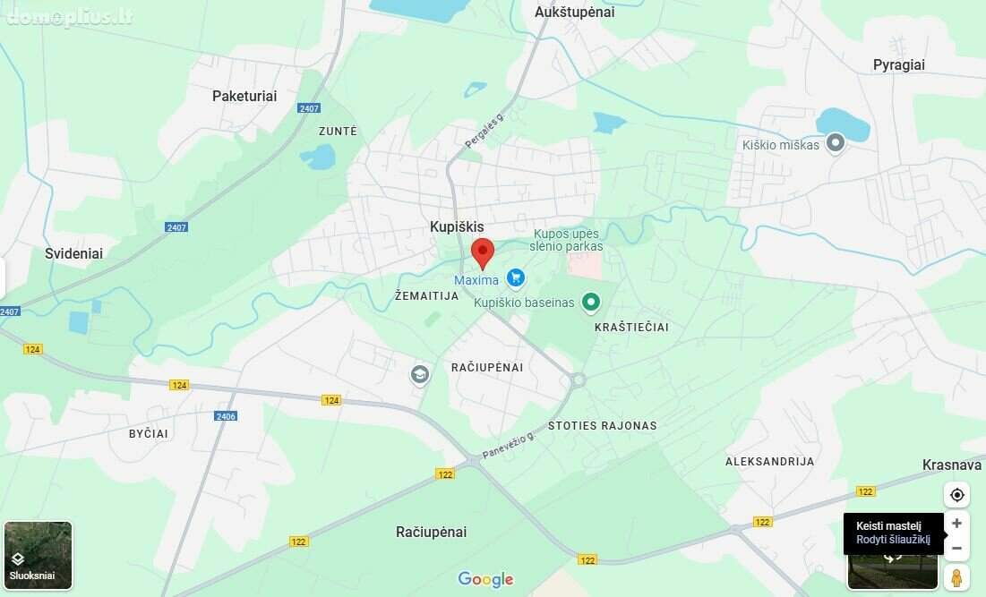 Продается 2 комнатная квартира Kupiškio rajono sav., Kupiškyje, Krantinės g.
