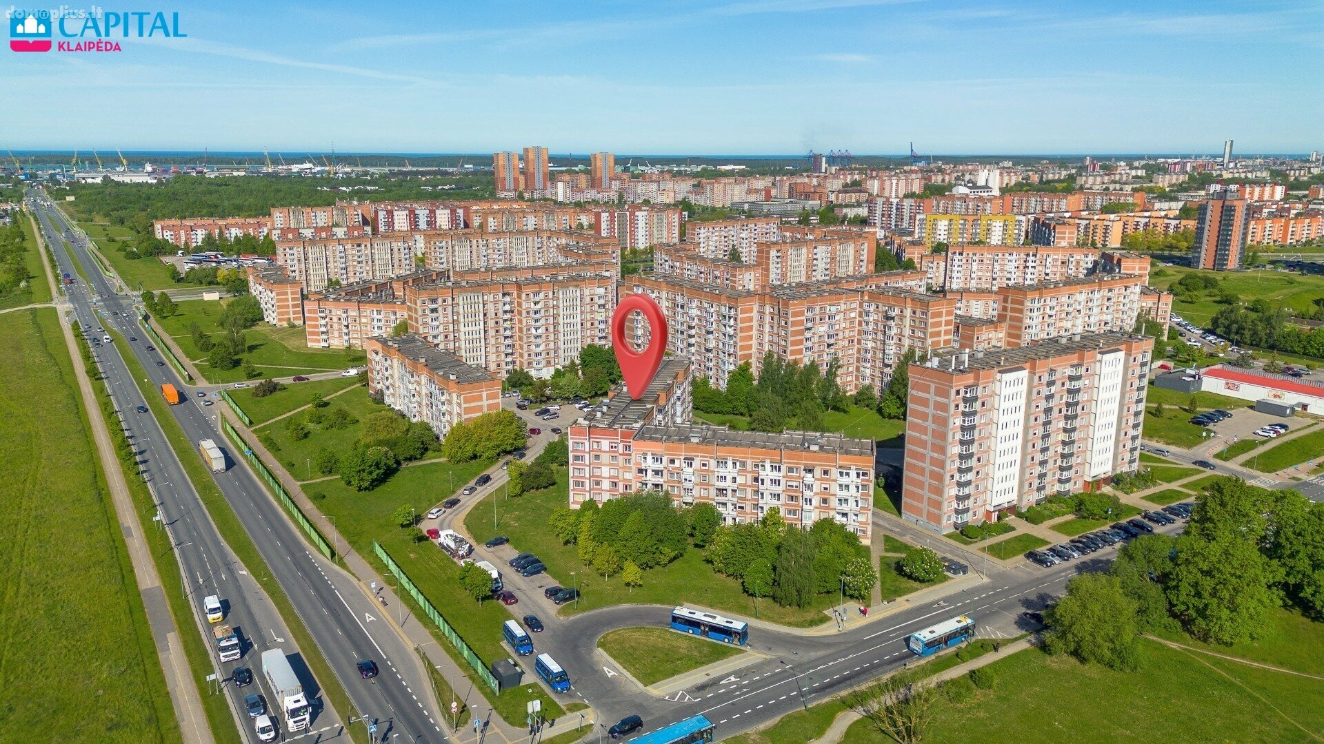 Продается 1 комнатная квартира Klaipėdoje, Mokyklos, Mogiliovo g.